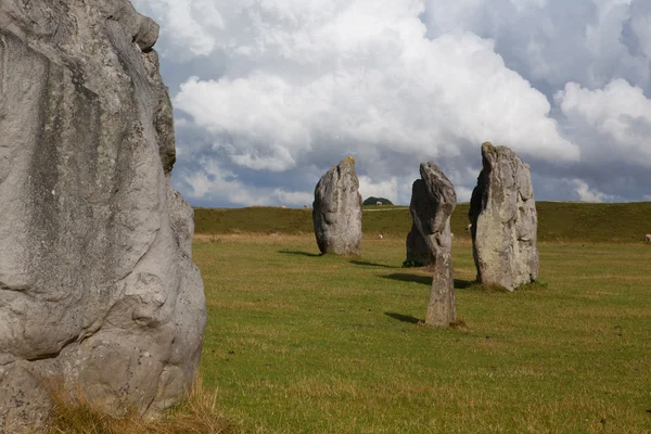 Kamenný kruh v Avebury. Velká Británie — Stock fotografie