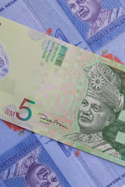 Banknote of  Ringgit of Malaysia — Stock Photo, Image