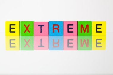 Extreme - çocuk bloklar bir yazıt
