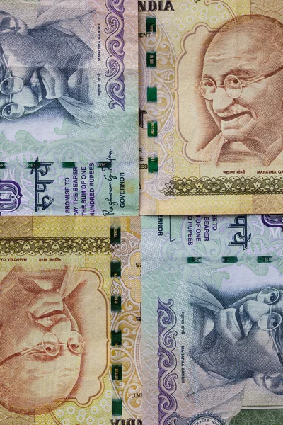 Detail of Indian Rupee money — Stock Photo, Image