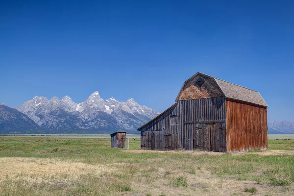 On the iconic John Moulton farm — Stock Photo, Image