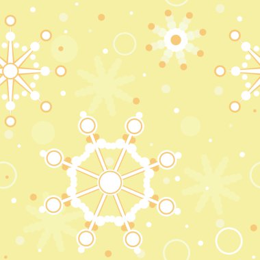 kar taneleri ile sorunsuz doku