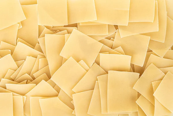 Volledig Frame Van Ongekookte Pasta Platen Als Achtergrond Sluit Maar — Stockfoto