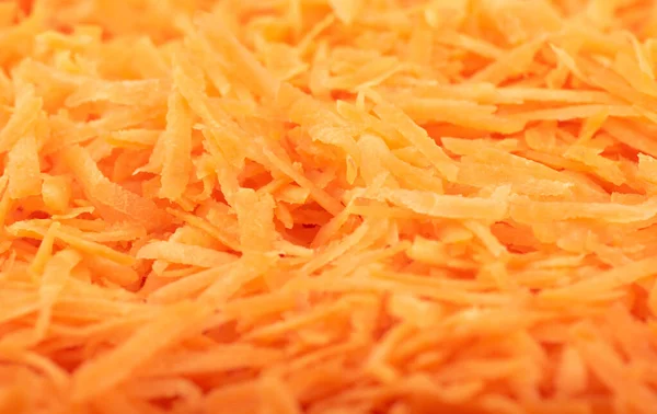 Concentrati. Struttura piena di carote grattugiate. — Foto Stock