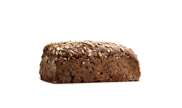 Цілий Хліб Домашнього Житнього Хліба Насінням Соняшнику Хліб Житнього Хліба — стокове фото