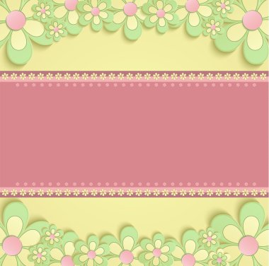 pembe raster tebrik kartı çiçek 3d Tebrikler sarı