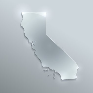 California harita cam kartı kağıt 3d tarama