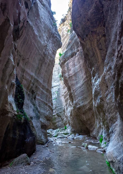 Steine Den Hängen Der Avakas Schlucht Auf Der Insel Zypern — Stockfoto