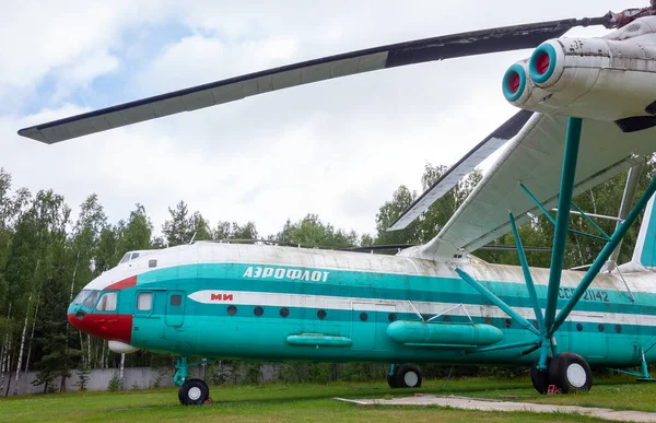 Липня 2018 Москва Росія Helicopter Mil Central Museum Russian Air — стокове фото