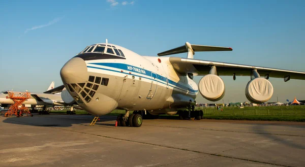 Серпня 2019 Москва Росія Російський Важкий Військовий Транспортний Літак Міжнародному — стокове фото