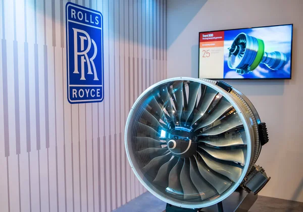 Augustus 2019 Regio Moskou Rusland Rolls Royce Trent 7000 Een — Stockfoto