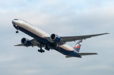 29 Ekim 2019, Moskova, Rusya. Uçak.