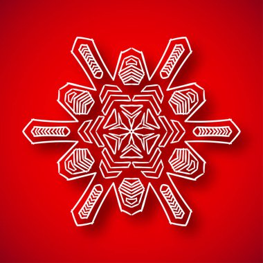 Gölgeli kar taneleri