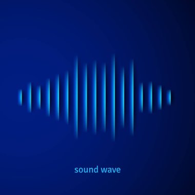 Kağıt kesiği, gölge ile ses dalgası işareti