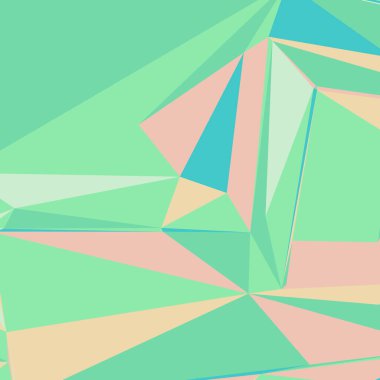 Dergiler, kitapçıklar veya cep telefonu kilidi ekranı için renkli üçgenler içeren soyut arkaplan