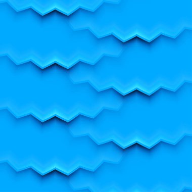 Mavi gölgeli katmanlı soyut vektör arkaplanı