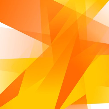 Renkli sarı örtüşen şeffaf katmanlı soyut arkaplan