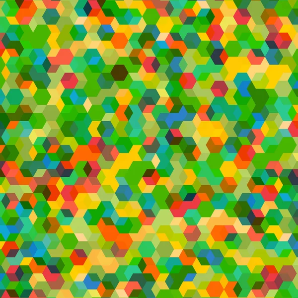 Fond Abstrait Avec Des Polygones Hexagonaux Verre Teinté Salissant — Image vectorielle
