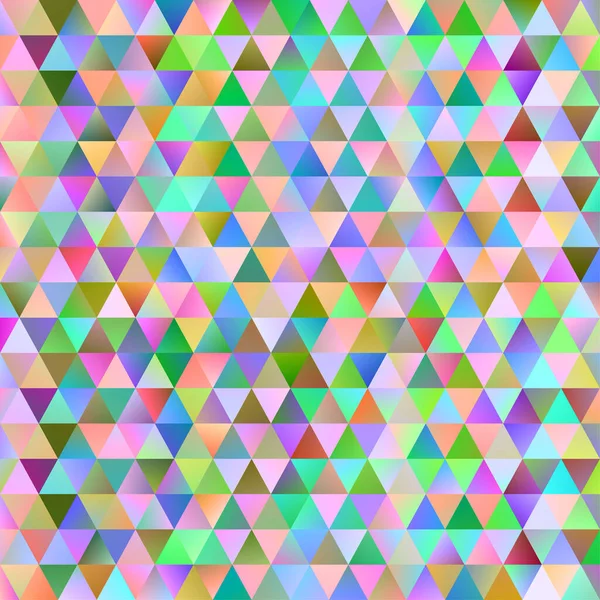 Digitální Barevný Vzor Chaotickou Mřížkou Trojúhelníků — Stockový vektor