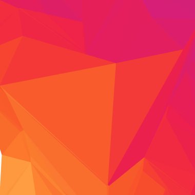 Dergiler, kitapçıklar veya cep telefonu kilidi ekranı için renkli üçgenler içeren soyut arkaplan