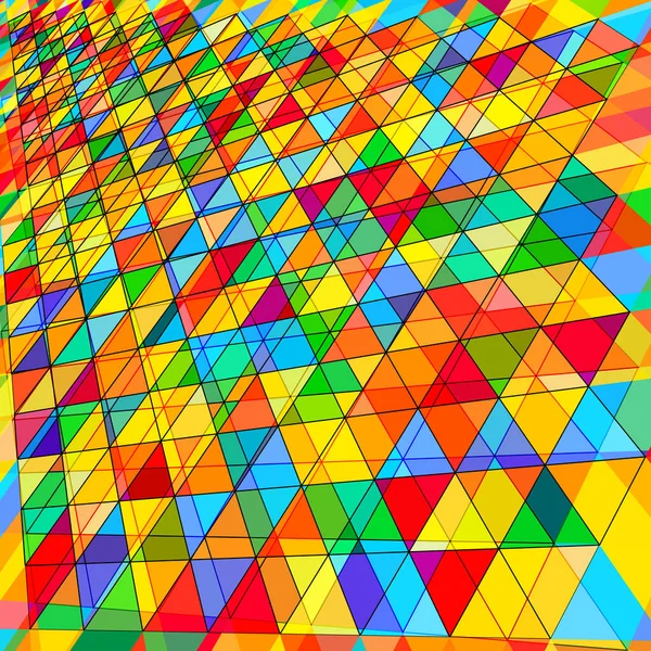Fond Abstrait Avec Motif Désordonné Polygones Triangulaires — Image vectorielle