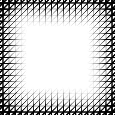 Üçgen şekilli ızgara gradyanı olan arkaplan