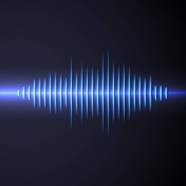 Kağıt kesiği, gölge ile ses dalgası işareti