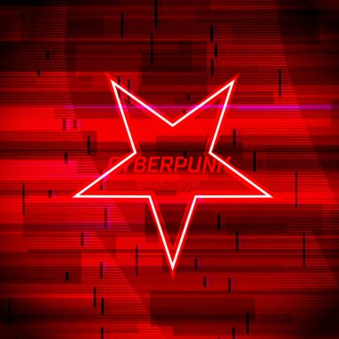 Teknoloji hatası ve neon üçgenle eşleştir