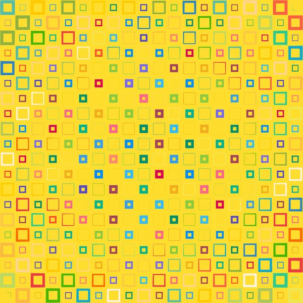 Fond Abstrait Avec Carrés Colorés Gradient Épaisseur — Image vectorielle
