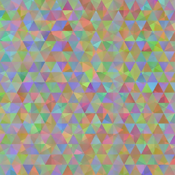 Цифровой Красочный Узор Сеткой Грязных Треугольников — стоковый вектор