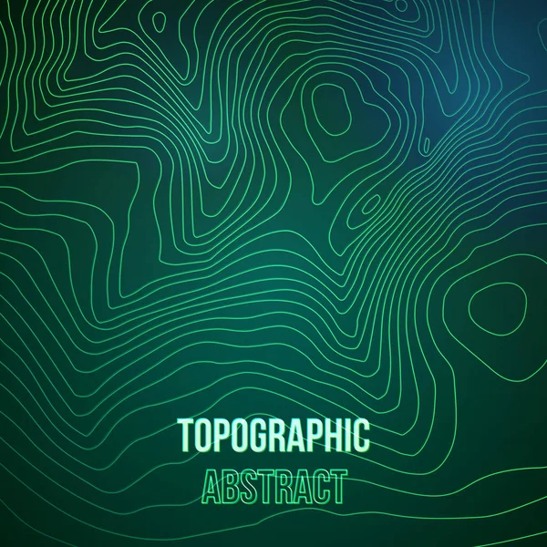 Topografik harita çevre yükseklik çizgileri ile soyut arkaplan rengi