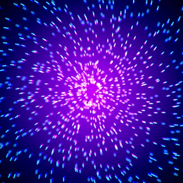 明亮的霓虹灯背景 80年代风格 粒子爆炸 — 图库矢量图片
