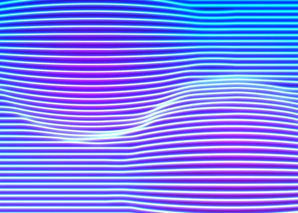 Neon Linien Hintergrund Mit Glühenden 80Er Retro Dampfwelle Stil — Stockvektor