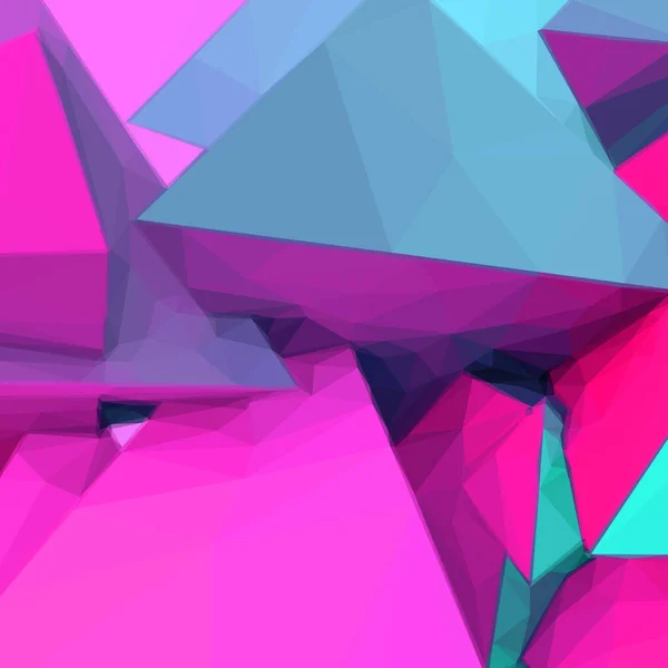 Fondo Abstracto Con Formas Triangulares Color Azul Púrpura — Vector de stock