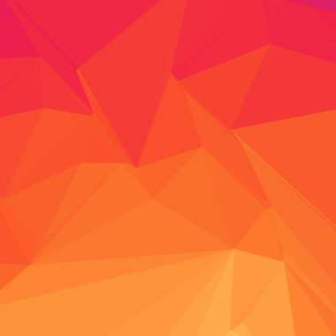 Dergiler, kitapçıklar veya cep telefonu kilidi ekranı için renkli üçgenler içeren soyut arkaplan