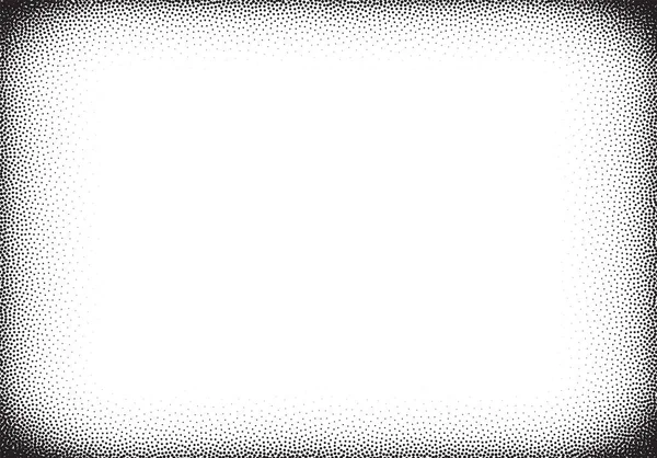 Φόντο Βαθμίδωσης Dotwork Ασπρόμαυρες Κουκκίδες — Διανυσματικό Αρχείο