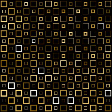 Renkli kareler ve kalınlık eğimine sahip soyut arkaplan