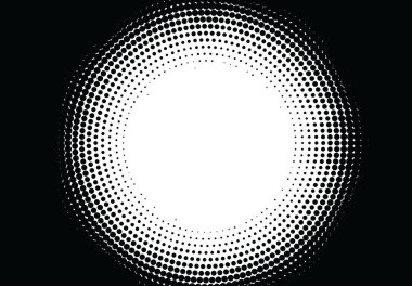 Pop sanatı noktalı yarım ton arkaplan