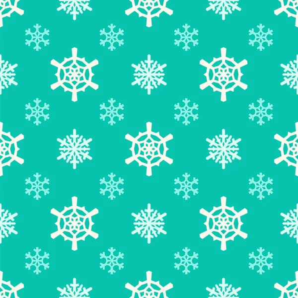 Χριστούγεννα Νιφάδες Χιονιού Αδιάλειπτη Μοτίβο Γεωμετρικά Πλακάκια Πλέγμα Και Όμορφο — Διανυσματικό Αρχείο