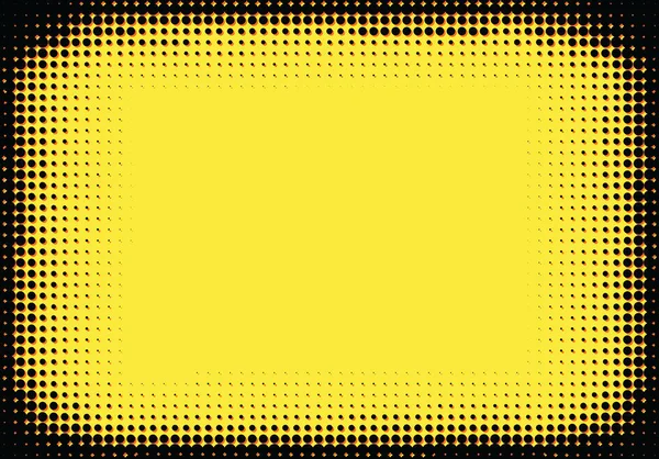 Pop Art Styled Halftone Background Dots — Stock Vector