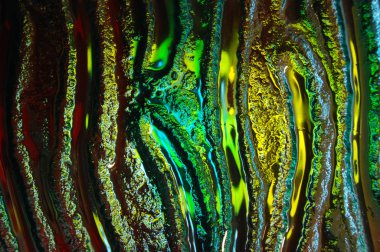 Arka cam doku portre