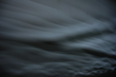 Kumaş üzerine soyut eser