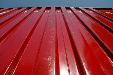 Eski Metal Doku Makro Çekimi