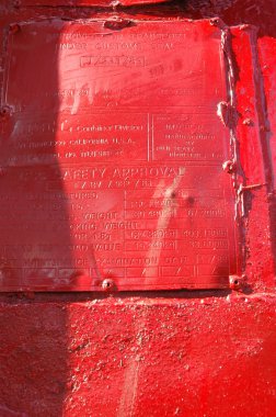 Eski Metal Doku Makro Çekimi