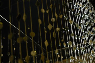 Soyut duvar doku portre