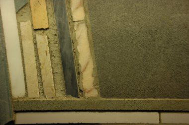 Çiğ taş dokusu yakın plan