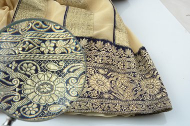 Soyut renk kumaş dokusu