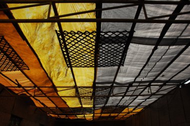 Soyut renk kumaş dokusu