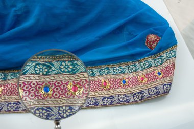 Soyut renk kumaş dokusu