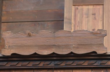 Eski ahşap dokuyu kapat